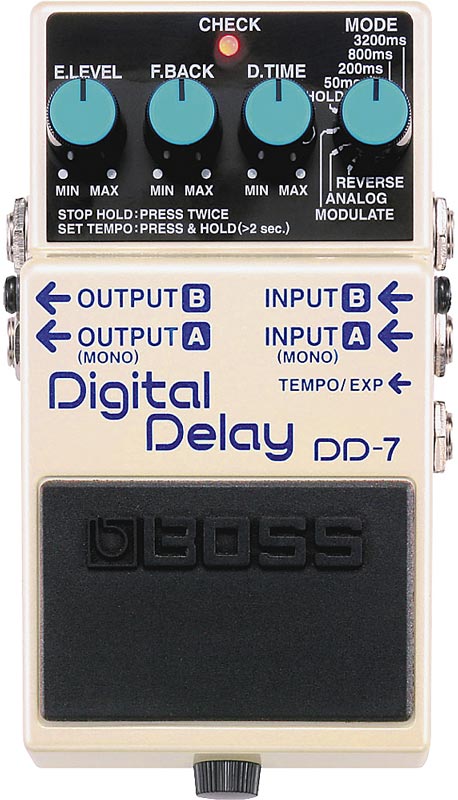 BOSS DD-7 Digital Delay Pedal