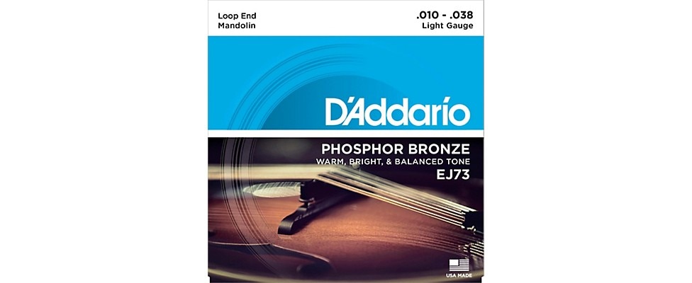D’Addario EJ73 Phosphor Bronze Light Mandolin Strings