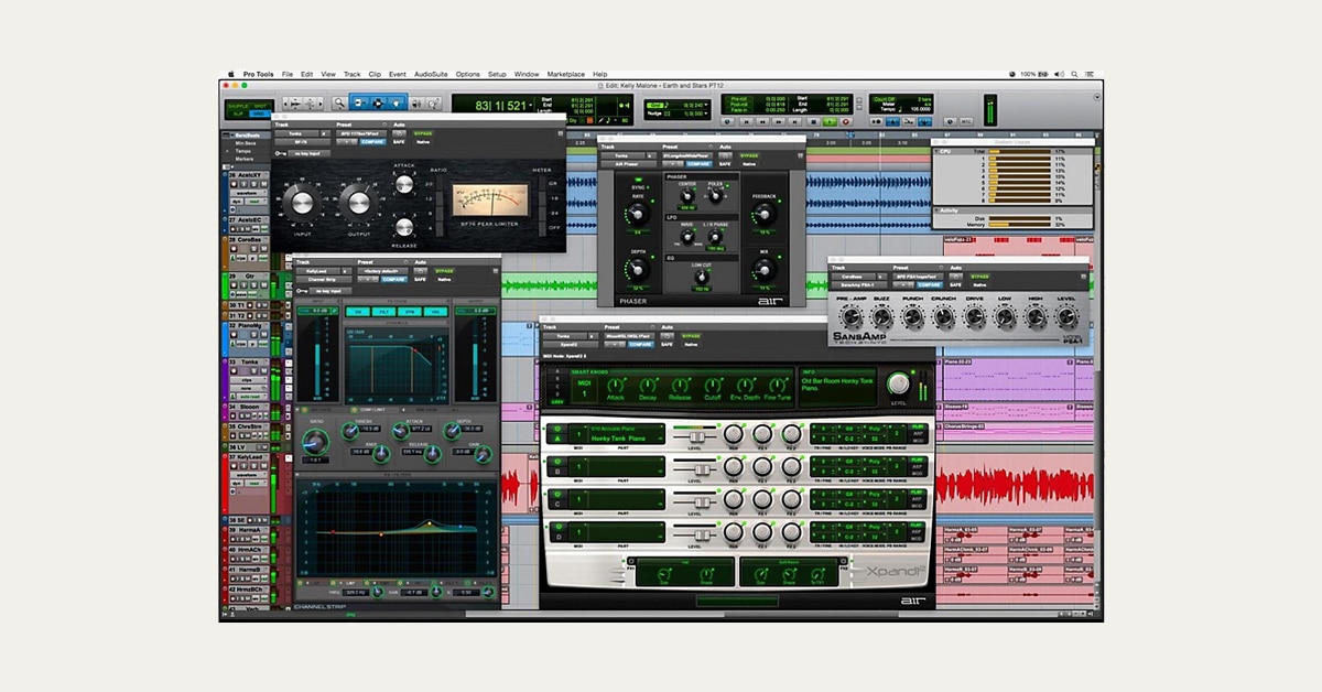 Six Top DAWs for Recording, Producing and Mixing
