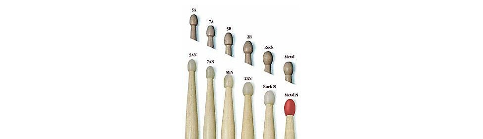 Drumstick Size Chart Promark