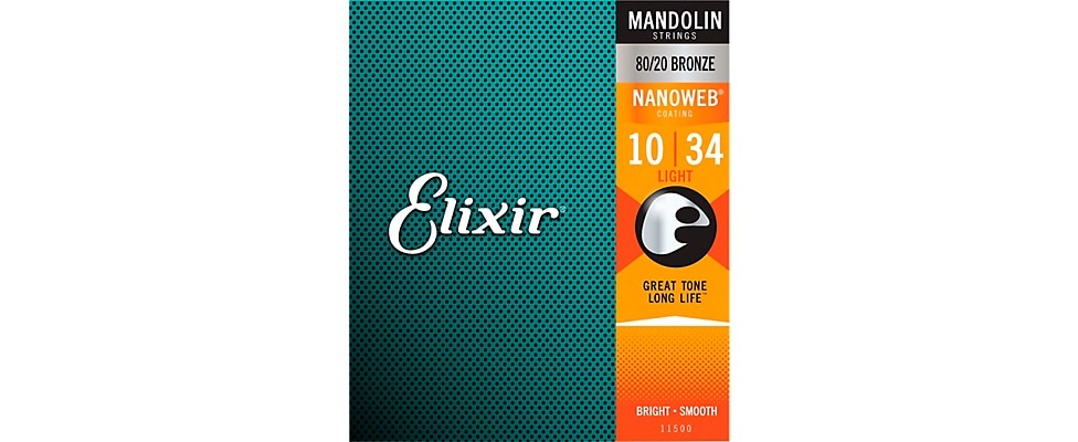Elixir Nanoweb Light Mandolin Strings