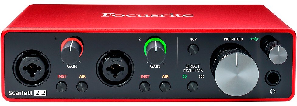 Focusrite 2i2 Gen3 Audio Interface