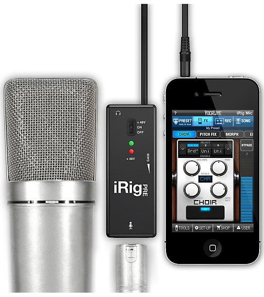 IK Multimedia iRig PRE Mic Pre