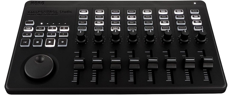 Korg's nanoKONTROL Studio MIDI Controller