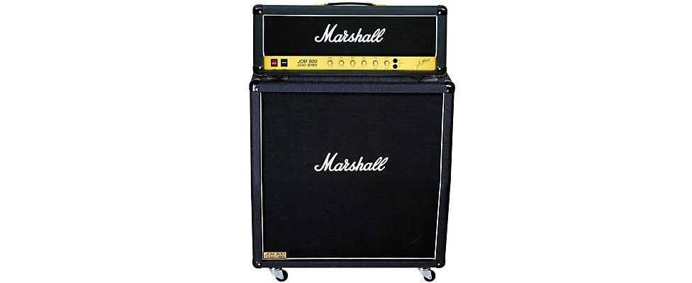 Marshall JCM800 2203 and 1960A Half Stack