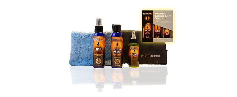 Music Nomad The Ultimate Professional Grade 5-Piece Guitar Care Pack