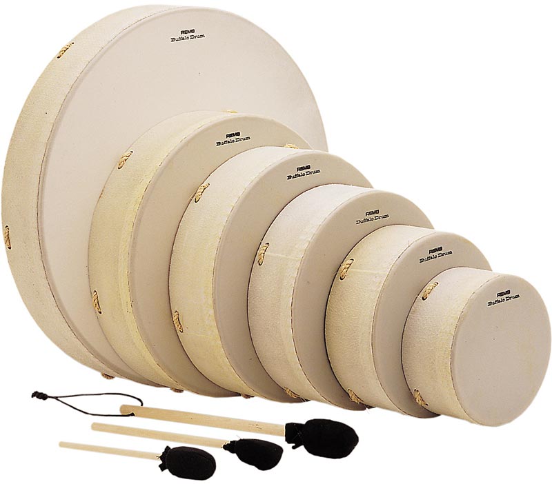 Remo Buffalo Drums