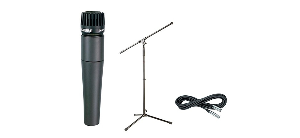 Shure SM57, Stand and Cable Package