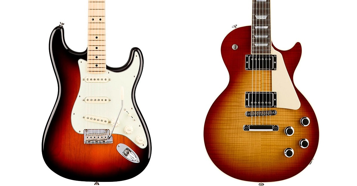 Buitenboordmotor bevel bijzonder Stratocaster vs. Les Paul: Which Is Right for You? - The HUB - The Hub