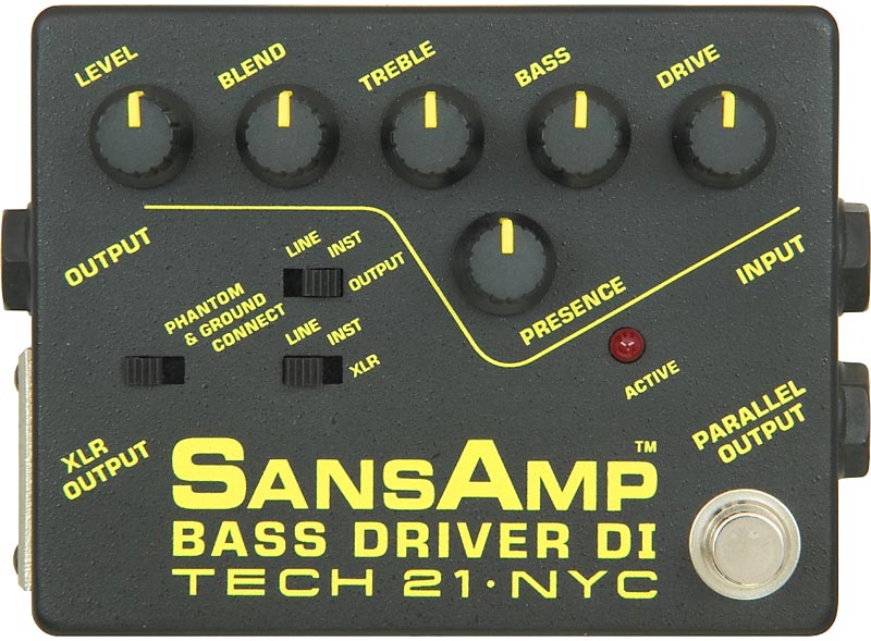 Tech 21 Sansamp Bass Driver