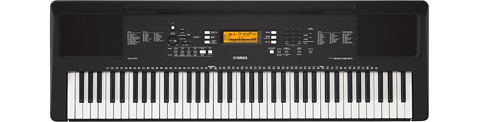 Yamaha PSR-EW300 76-Key Portable Keyboard