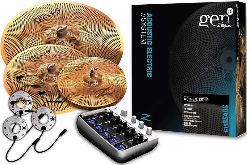 Zildjian Gen 16 Buffed Bronze Acoustic-Electrtic Cymbals