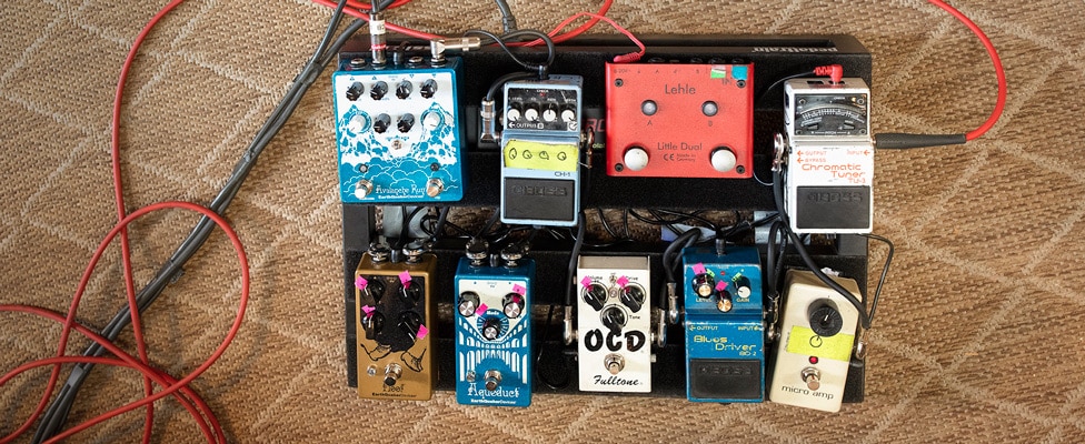 Courtney Barnett's Guitar Pedalboard