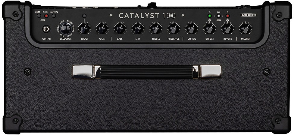 Line 6 Catalyst 100 Guitar Amplifier Top Panel Controls View