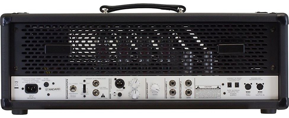 Peavey Invective.120 120W Tube Guitar Amp Head Rear View