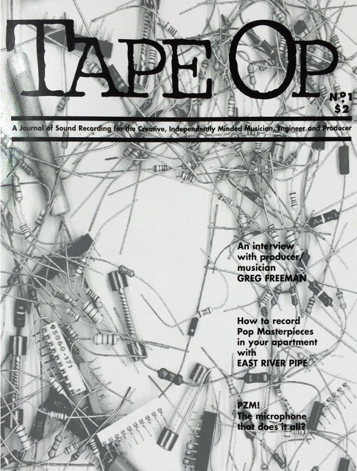 First Issue of Tape Op Magazine