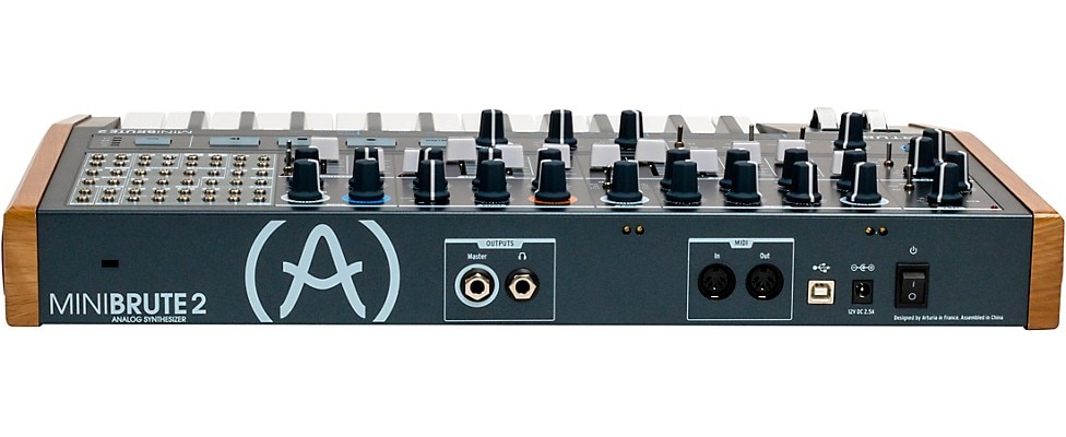 Arturia MiniBrute 2 Rear Panel