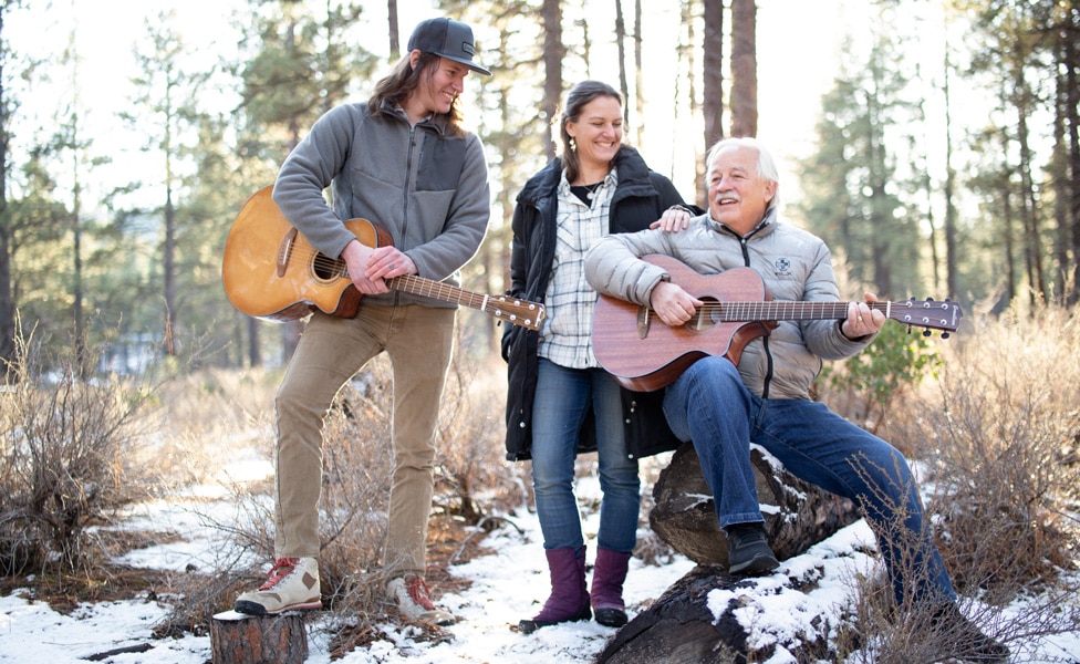 The Breedlove team is based in Bend, Oregon