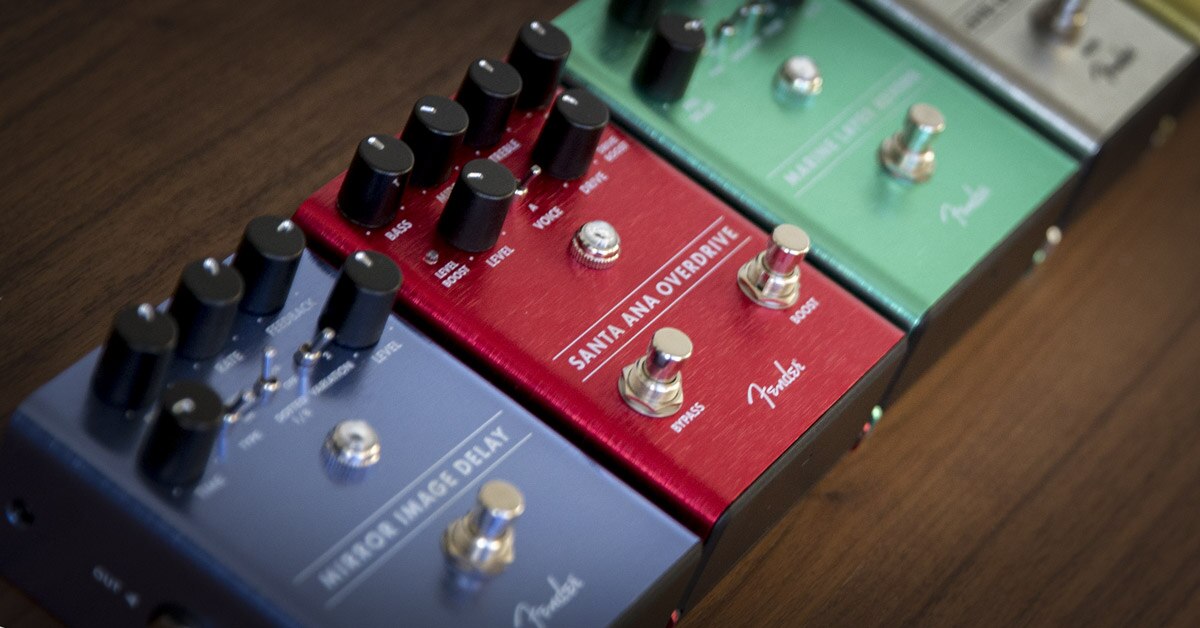 Fender Releases New Effect Pedal Line