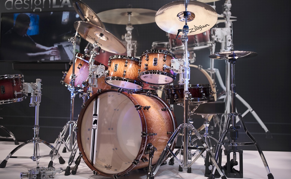 Mapex Black Panther Design Labs Drums at Winter NAMM 2019