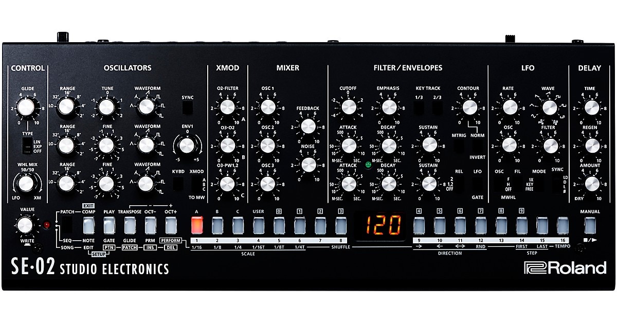 Learn About Roland's New SE-02 Analog Monophonic Synthesizer