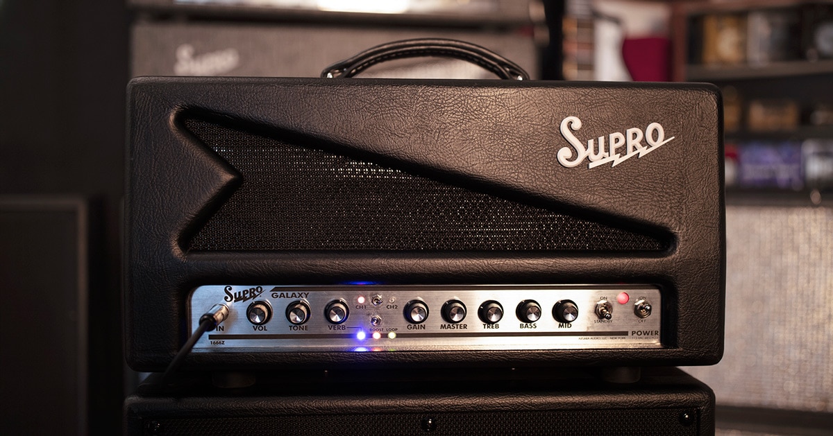 Watch: Supro Galaxy Guitar Amplifier Demo