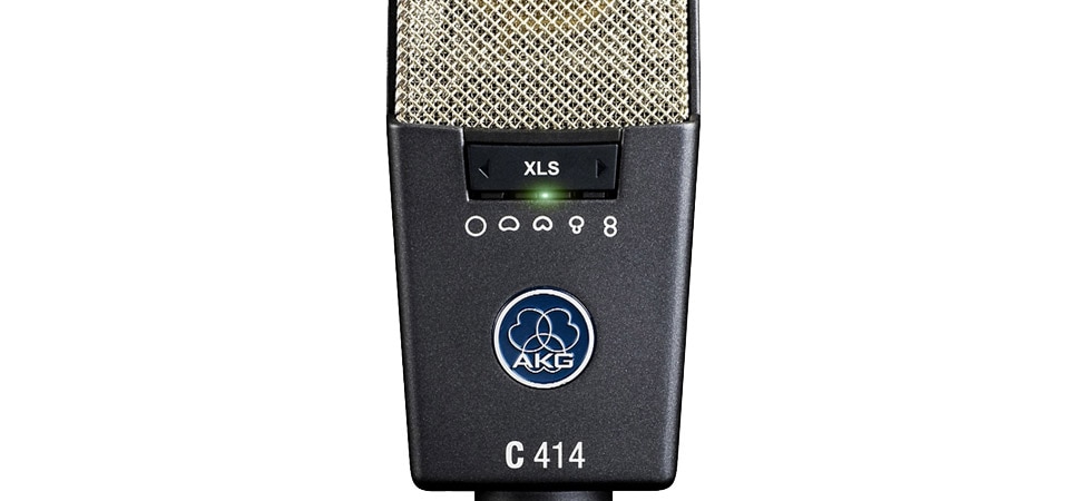 Polar Pattern Selector on the AKG C414 XLS Condenser Microphone