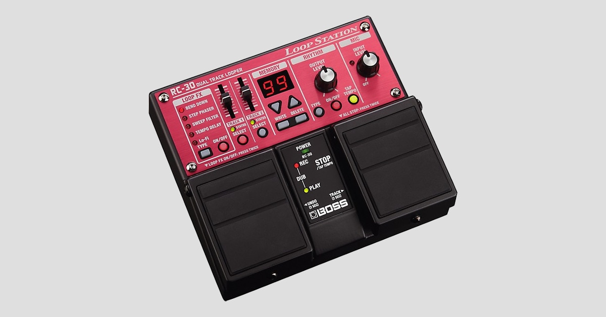 2024安いBOSS RC-30 DUAL TRACK LOOPER ギター