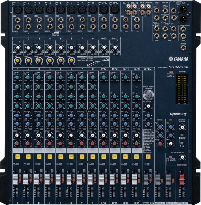 Yamaha MG166CX-USB 16-Channel USB Mixer