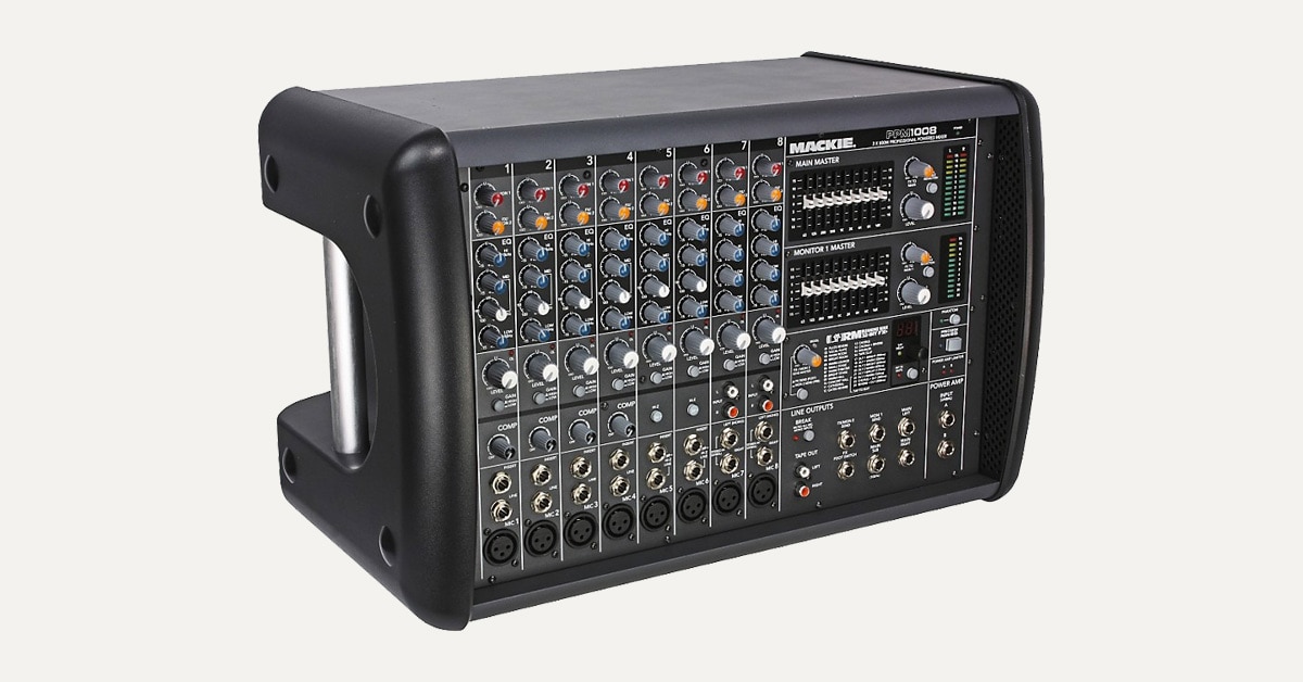 Hands-On Review: Mackie PPM1008 8-Channel Powered Mixer