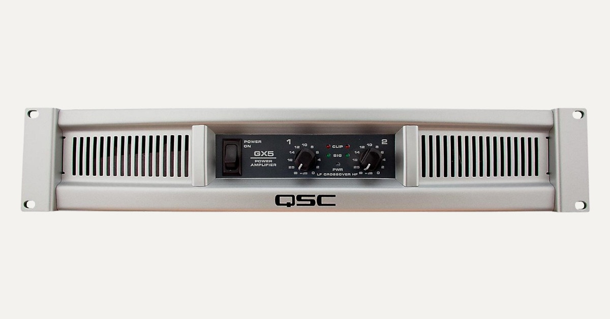 Hands-On Review: QSC GX5 Power Amp