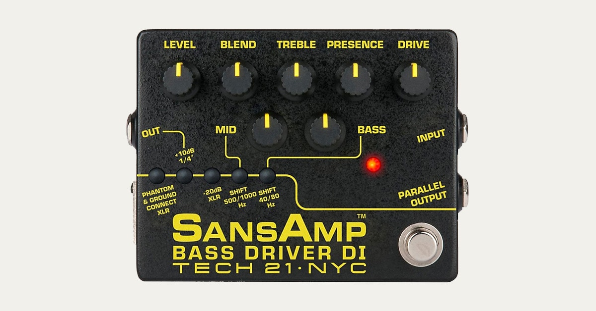Hands-On Review: Tech 21 SansAmp Bass Drivers