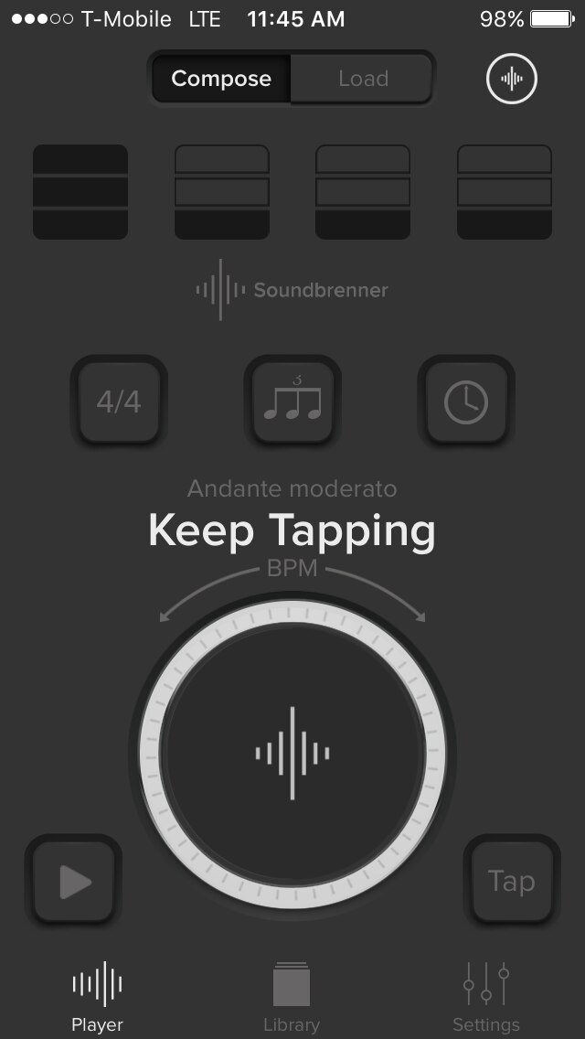 Soundbrenner Pulse iOS App 2