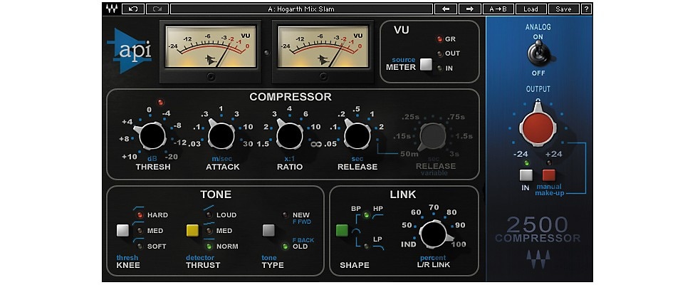 API 2500 Compressor by Waves