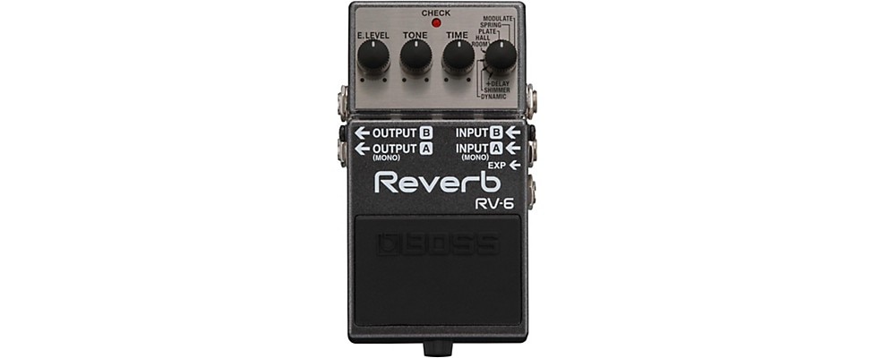 Boss RV-6 Reverb Pedal