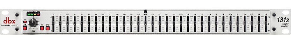 dbx 131s Single Channel 31-band Graphic EQ