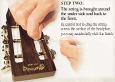 Step 2a Slotted Headstock Pass Through Tuning Machine Slot